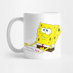 Spongebob is over it. Mug